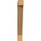 Ekena Millwork Traditional Block Smooth Bracket, Western Red Cedar, 5 1/2"W x 32"D x 44"H BKT06X32X44TRA05SWR - alternate 3